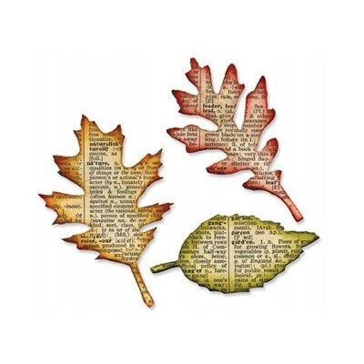 Wykrojnik Sizzix Bigz Tattered Leaves - liście Wykrojnik Sizzix Bigz Tattered Leaves - liście