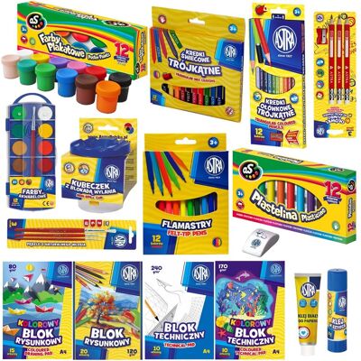 Wyprawka Szkolna Xxl Dla Klas 0-3 Astra 20 Elemen. Wyprawka Szkolna Xxl Dla Klas 0-3 Astra 20 Elemen.
