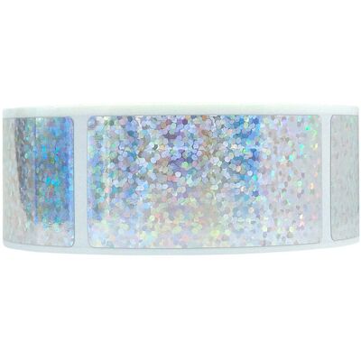 Bytecraft Zdrapki naklejki PROSTOKĄTNE 25x50mm HOLOGRAM x500 Bytecraft Zdrapki naklejki PROSTOKĄTNE 25x50mm HOLOGRAM x500