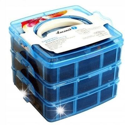 Inny producent Zestaw akcesoriów do szycia Łucznik ZS-16 BigBox nici szpulki nożyczki metr / ZS-16 Inny producent Zestaw akcesoriów do szycia Łucznik ZS-16 BigBox nici szpulki nożyczki metr / ZS-16