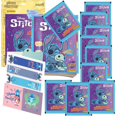Zestaw Album Kolekcjonera Startowy Lilo I Stitch Panini Razem 60 Naklejek Zestaw Album Kolekcjonera Startowy Lilo I Stitch Panini Razem 60 Naklejek