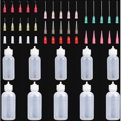 inna (Inny) ZESTAW BUTELEK Z IGŁĄ 10 SZT 30ML 50ML PRECYZYJNY APLIKATOR inna (Inny) ZESTAW BUTELEK Z IGŁĄ 10 SZT 30ML 50ML PRECYZYJNY APLIKATOR