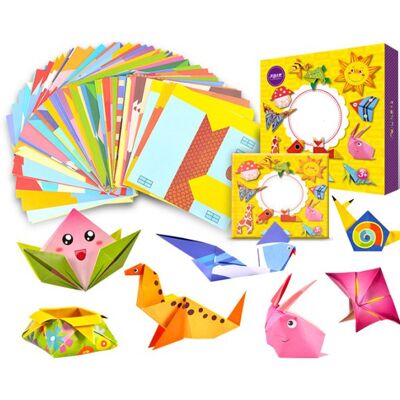 Medyczny.eu Zestaw DIY origami 108 arkuszy Medyczny.eu Zestaw DIY origami 108 arkuszy