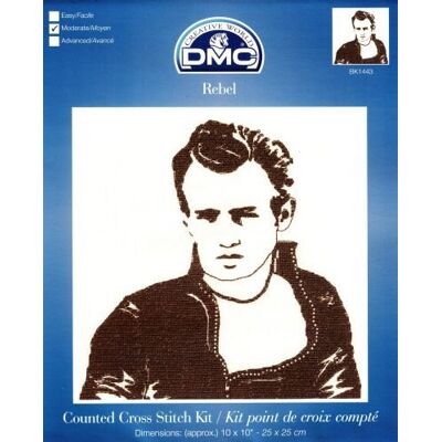 zestaw DMC do haftowania BK1443 James Dean zestaw DMC do haftowania BK1443 James Dean