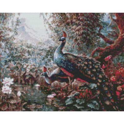 Ideyka Zestaw do diamentowy mozaika. 'Bajkowe pawie ©Siergiej Łobach' 40х50cm, AMO7336 Ideyka Zestaw do diamentowy mozaika. 'Bajkowe pawie ©Siergiej Łobach' 40х50cm, AMO7336