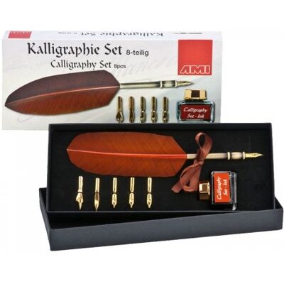 KURETAKE Zestaw Do Kaligrafii Pióro 8 Elementów 445690 KURETAKE Zestaw Do Kaligrafii Pióro 8 Elementów 445690