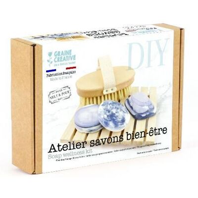 Zestaw DIY Graine Créative - Mydła - Warsztaty masażu - Jakość francuska Zestaw DIY Graine Créative - Mydła - Warsztaty masażu - Jakość francuska
