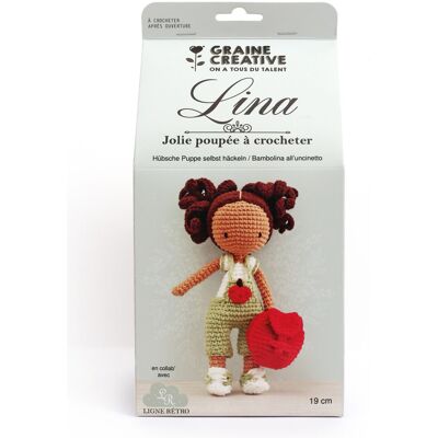 Creative Zestaw do Szydełkowania Lalka Lina Creative Zestaw do Szydełkowania Lalka Lina