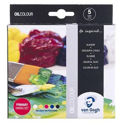Talens Zestaw Farb Olejnych Primary Van Gogh, 5 X 20 Ml Talens Zestaw Farb Olejnych Primary Van Gogh, 5 X 20 Ml