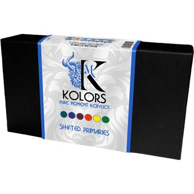nieznany producent Zestaw farb Pure Pigments Expansion Set 2: Shifted Primaries, Kimera Kolors, 6x30ml nieznany producent Zestaw farb Pure Pigments Expansion Set 2: Shifted Primaries, Kimera Kolors, 6x30ml