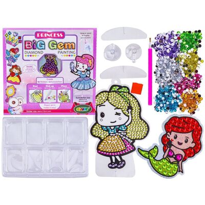 Lean Toys ZESTAW HAFT DIAMENTOWY MOZAIKA DIAMENTOWA Lean Toys ZESTAW HAFT DIAMENTOWY MOZAIKA DIAMENTOWA