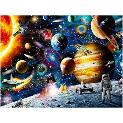 Lean Toys ZESTAW HAFT DIAMENTOWY, OBRAZ, MOZAIKA Lean Toys ZESTAW HAFT DIAMENTOWY, OBRAZ, MOZAIKA
