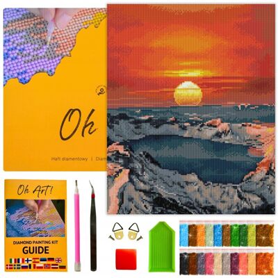Oh Art! Zestaw Haftu Diamentowego dla zaawansowanych Mozaika 40x50 Diamond Painting Oh Art! Zestaw Haftu Diamentowego dla zaawansowanych Mozaika 40x50 Diamond Painting