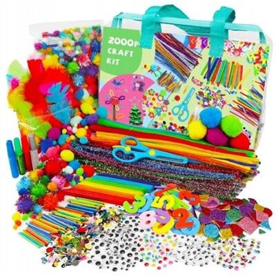 Bajkowy Kuferek ZESTAW KREATYWNY DLA DZIECI PLASTYCZNY ARTYSTYCZNY 2000 el NAKLEJKI DIY Bajkowy Kuferek ZESTAW KREATYWNY DLA DZIECI PLASTYCZNY ARTYSTYCZNY 2000 el NAKLEJKI DIY