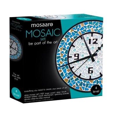 MOSAARO Zestaw kreatywny Mozaika - Okrągły zegar MOSAARO Zestaw kreatywny Mozaika - Okrągły zegar