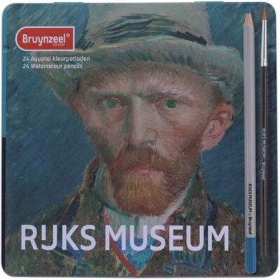 Talens Zestaw kredek akwarelowych, 'Autoportret' van Gogha, 24 sztuki Talens Zestaw kredek akwarelowych, 'Autoportret' van Gogha, 24 sztuki