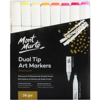Zestaw Marker Dual Mont Marte 24SZT Zestaw Marker Dual Mont Marte 24SZT