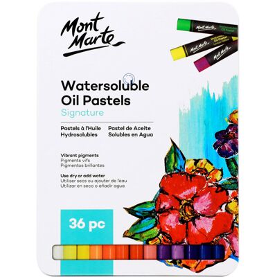 Zestaw Pasteli Wodorozcieńczalne Olej Mont Marte 36szt Op Metal Zestaw Pasteli Wodorozcieńczalne Olej Mont Marte 36szt Op Metal