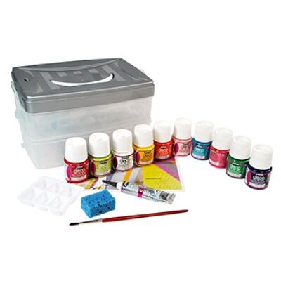 Zestaw Pebeo Deco Matt Workbox 10 x 45 ml. Zestaw Pebeo Deco Matt Workbox 10 x 45 ml.