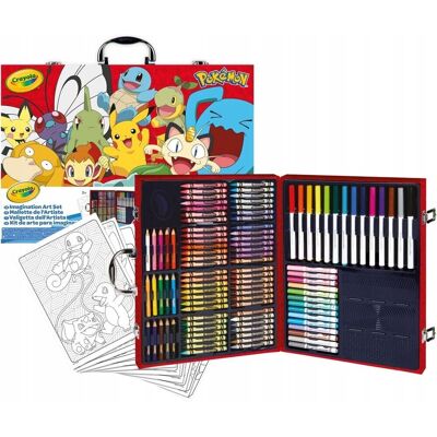 Zestaw Plastyczny Pokemon Crayola 155 Szt. Zestaw Plastyczny Pokemon Crayola 155 Szt.