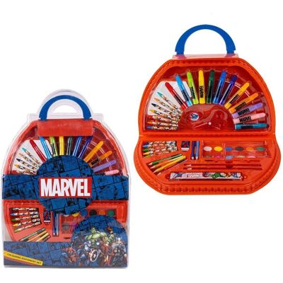 Cerda Zestaw plastyczny walizka MARVEL AVENGERS mazaki kredki farby Cerda Zestaw plastyczny walizka MARVEL AVENGERS mazaki kredki farby