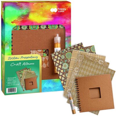 GDD Grupa Dystrybucyjna Daccar Zestaw Prezentowy Craft Album Happy Color GDD Grupa Dystrybucyjna Daccar Zestaw Prezentowy Craft Album Happy Color