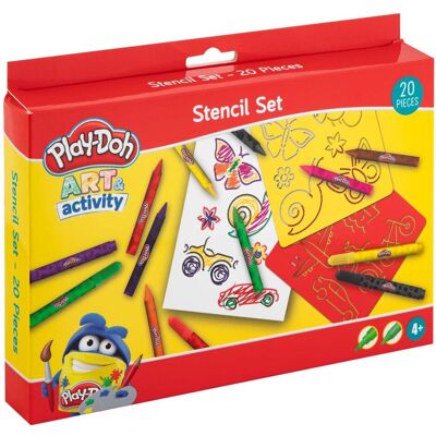 Grafix Zestaw szablonów Play-Doh 20 szt. - 6 szablonów, Grafix Zestaw szablonów Play-Doh 20 szt. - 6 szablonów,