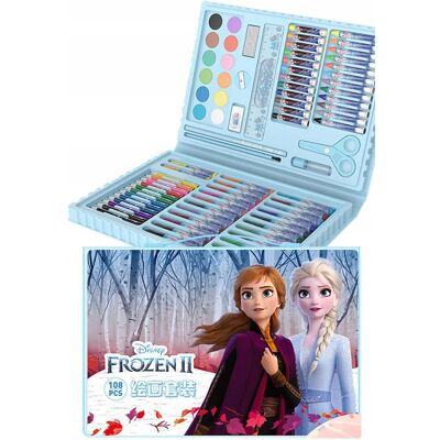 inna (Inny) Zestaw szkolny dziecięcy do szkoły FROZEN 108szt dla dzieci KRAINA LODU inna (Inny) Zestaw szkolny dziecięcy do szkoły FROZEN 108szt dla dzieci KRAINA LODU