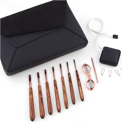 Zestaw Szydełek Drewnianych Knitpro Mellow Zestaw Szydełek Drewnianych Knitpro Mellow