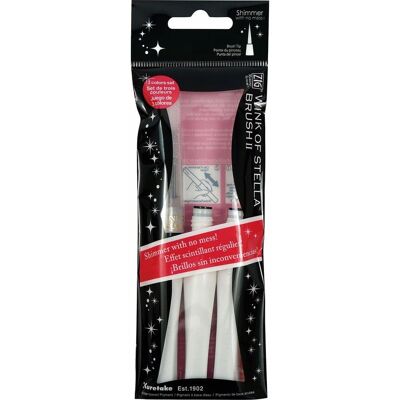 Zestaw Wink Of Stella Brush Ii Clear+ Refill Kuretake Zestaw Wink Of Stella Brush Ii Clear+ Refill Kuretake