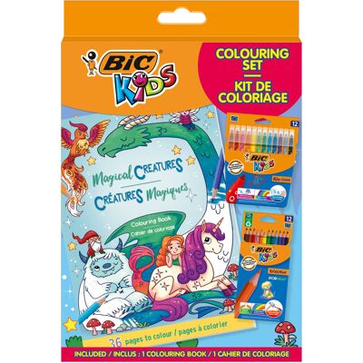 BIC - Magical Creatures - Zestaw do kolorowania BIC - Magical Creatures - Zestaw do kolorowania