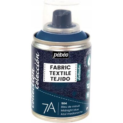 Pebeo - SPRAY 7A AZUL - NIEBIESKI PÓŁNOC - 100 ml - Farba do tkanin Pebeo - SPRAY 7A AZUL - NIEBIESKI PÓŁNOC - 100 ml - Farba do tkanin