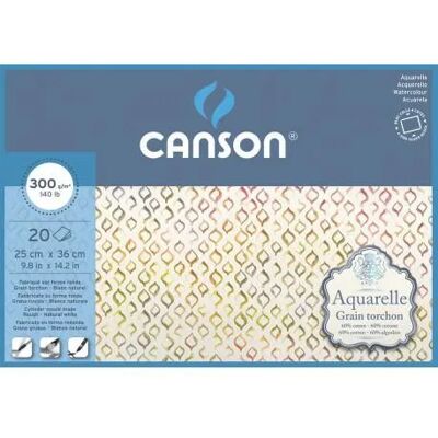 Canson Papier akwarelowy 25x36cm - 300g Canson Papier akwarelowy 25x36cm - 300g