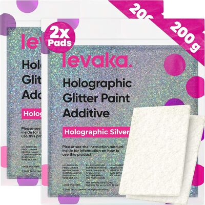Inny producent Brokat Do Farby Holograficzny 400 G / Srebrny Inny producent Brokat Do Farby Holograficzny 400 G / Srebrny