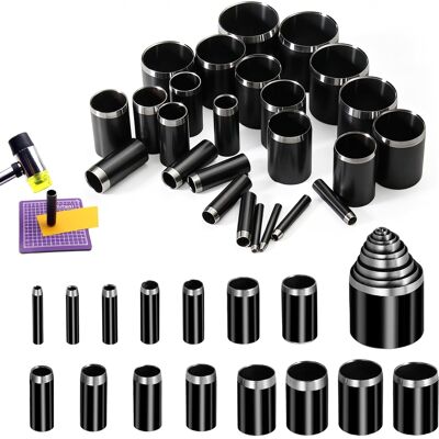 Inny producent Dziurkacz 25szt 1-25mm Zestaw Otworów Narzędzia Rękodzieło Precyzyjne Inny producent Dziurkacz 25szt 1-25mm Zestaw Otworów Narzędzia Rękodzieło Precyzyjne