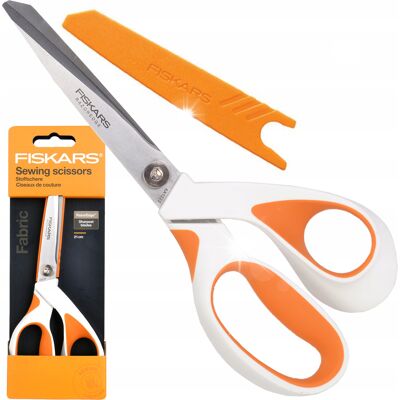 Fiskars NOŻYCE NOŻYCZKI KRAWIECKIE DO MATERIAŁU PROFESJONALNE OSTRE 21CM Fiskars NOŻYCE NOŻYCZKI KRAWIECKIE DO MATERIAŁU PROFESJONALNE OSTRE 21CM