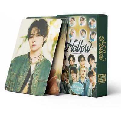Inny producent Kpop Stray Kids Photocards, 55 Sztuk Kart Stray Kids Lomo, 40 Sztuk Naklejek Skz, Skz Hop, Nowy Album Dla Fanów (Hollow) Inny producent Kpop Stray Kids Photocards, 55 Sztuk Kart Stray Kids Lomo, 40 Sztuk Naklejek Skz, Skz Hop, Nowy Album Dla Fanów (Hollow)