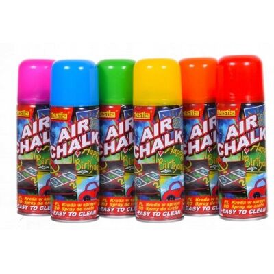 ABC Kreda W Sprayu 150ml Spray Kredowy Zmywalna 6szt ABC Kreda W Sprayu 150ml Spray Kredowy Zmywalna 6szt