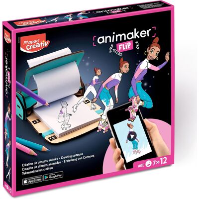 Maped Creativ Animaker Flip Poetic Zestaw Do Tworzenia Flipbooków Maped Creativ Animaker Flip Poetic Zestaw Do Tworzenia Flipbooków