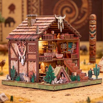 HABARRI Miniaturowy Domek - Dolina Dzikiego Zachodu HABARRI Miniaturowy Domek - Dolina Dzikiego Zachodu