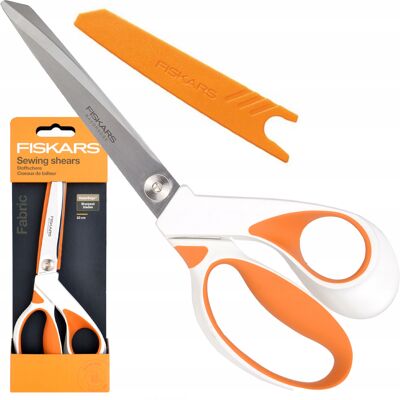 NOŻYCZKI FISKARS RAZOREDGE UNIWERSALNE KRAWIECKIE DO TKANIN NOŻYCE 23CM NOŻYCZKI FISKARS RAZOREDGE UNIWERSALNE KRAWIECKIE DO TKANIN NOŻYCE 23CM