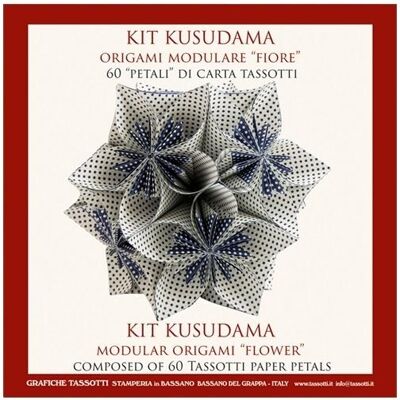 Inny producent Papier Do Origami 20x20 Cm 60 Arkuszy Kropki Nieb - Tassotti Inny producent Papier Do Origami 20x20 Cm 60 Arkuszy Kropki Nieb - Tassotti