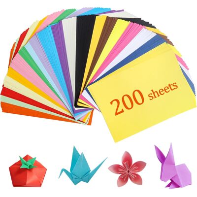 Inny producent Papier Origami A4 200 Arkuszy 20 Kolorów 70 G/m² Dwustronny Inny producent Papier Origami A4 200 Arkuszy 20 Kolorów 70 G/m² Dwustronny