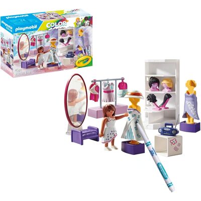 Playmobil Color Zestaw Do Projektowania Mody 45 El. Zmywalne Pisaki Od 5 Playmobil Color Zestaw Do Projektowania Mody 45 El. Zmywalne Pisaki Od 5