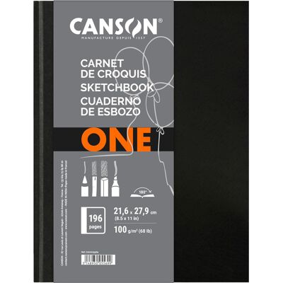 Szkicownik A4 Canson Artbook One Gładki 98 Arkuszy 21.6x27.9 Cm Szkicownik A4 Canson Artbook One Gładki 98 Arkuszy 21.6x27.9 Cm