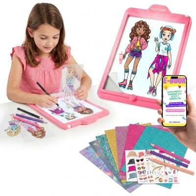Pltb Tablet Do Rysowania Szkicowania Dla Dzieci Avatar Fashion Szkicownik Moda Maped Creativ + E-Book Pltb Tablet Do Rysowania Szkicowania Dla Dzieci Avatar Fashion Szkicownik Moda Maped Creativ + E-Book