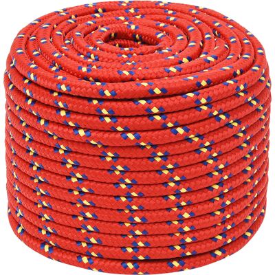 Vidaxl Wielofunkcyjna Lina Gospodarcza 14 Mm 100 M Czerwony Pp Vidaxl Wielofunkcyjna Lina Gospodarcza 14 Mm 100 M Czerwony Pp