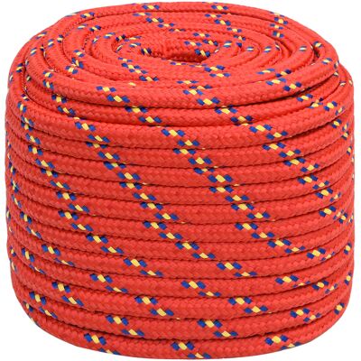 Vidaxl Wielofunkcyjna Lina Gospodarcza 18 Mm 25 M Czerwony Pp Vidaxl Wielofunkcyjna Lina Gospodarcza 18 Mm 25 M Czerwony Pp