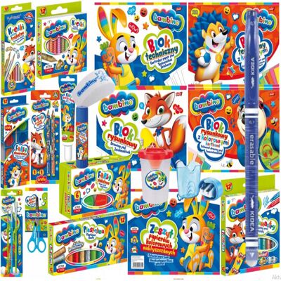 brak danych Wyprawka Szkolna Bambino Zestaw Xxl Do Klasy 1-3 Szkoly Przedszkola Kredki brak danych Wyprawka Szkolna Bambino Zestaw Xxl Do Klasy 1-3 Szkoly Przedszkola Kredki