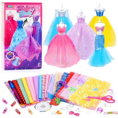 Lean Toys Zestaw Diy Projektowanie Mody Ubranka Dla Lalek Manekin I Nici Lean Toys Zestaw Diy Projektowanie Mody Ubranka Dla Lalek Manekin I Nici